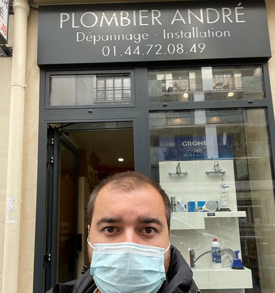 André le plombier de Paris 3